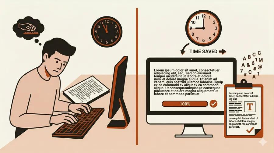 Image to Text vs Manual Typing: Why OCR Saves Hours